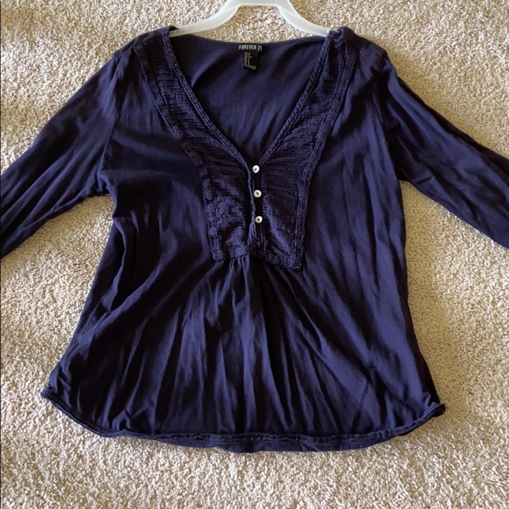 Forever 21 Blouse Cotton Shirt